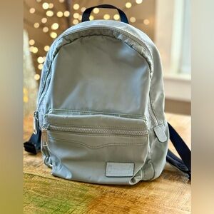 Rebecca Minkoff Light Gray Mini Backpack